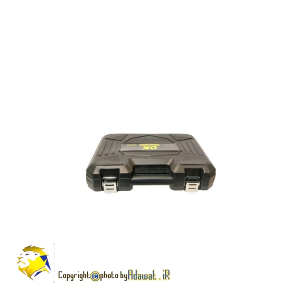 تصویر کیف بی ام سی جعبه و مجموعه ابزار اوکی 112 پارچه از روبرو