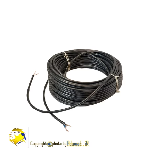 کابل برق 1.5 افشان البرز آسیا مدل EC-2015/50M ( بسته 50 متری )