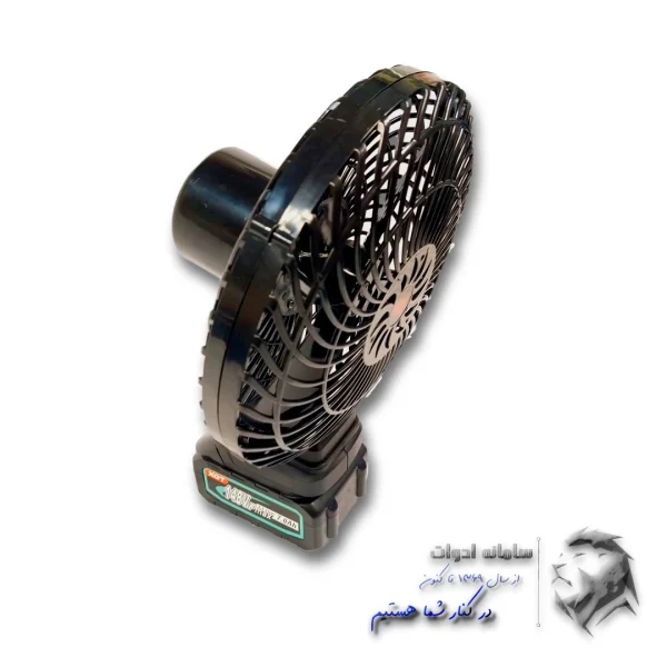 پنکه رومیزی کوچک شارژی از بالا