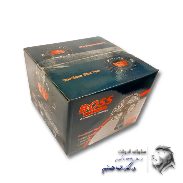 کارتن بسته بندی پنکه رومیزی کوچک شارژی