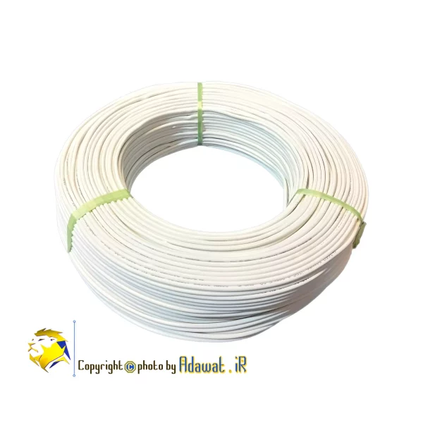سیم دو رشته نایلون سفید خانگی (2.5*2) البرز
