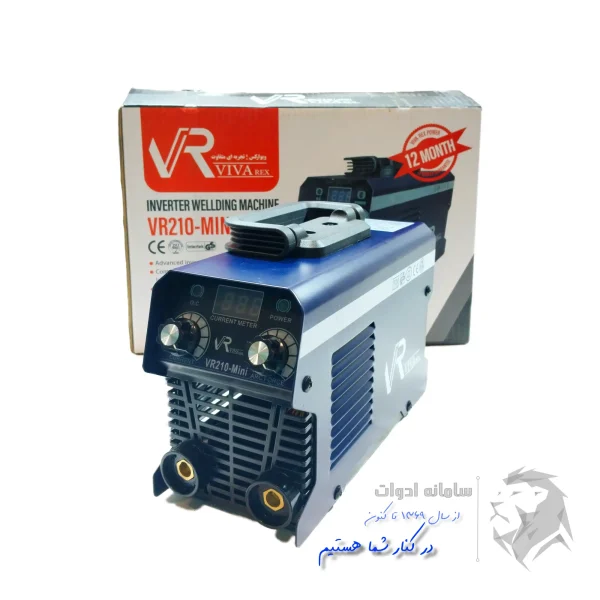 تصویر اینورتر جوشکاری دو ولوم ویوارکس همراه جعبه
