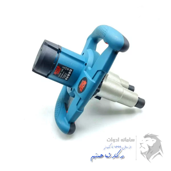 تصویر همزن صنعتی دو تیغ از سمت راست