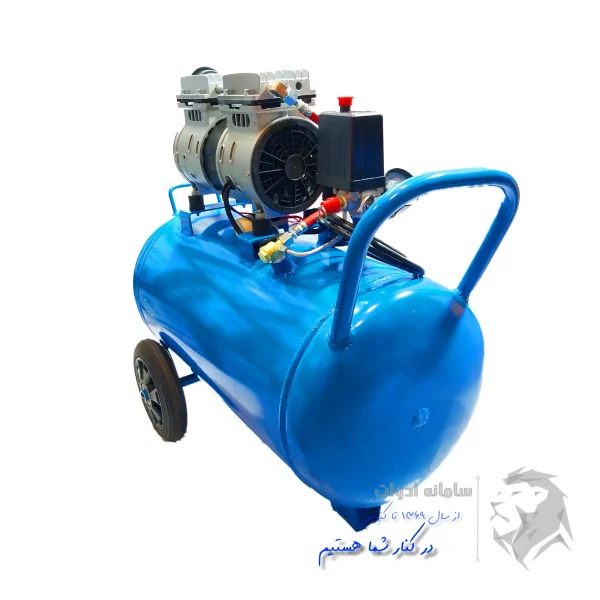 پمپ باد سایلنت 50 لیتری نسامین NS-50L
