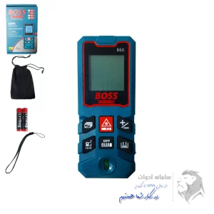 متر لیزری 60 متری ضد آب باس مدل B60 70 تصویر اول متر لیزری 60 متری
