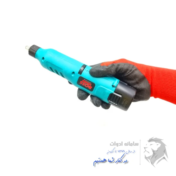 تصویر فرز مینیاتوری شارژی در دست