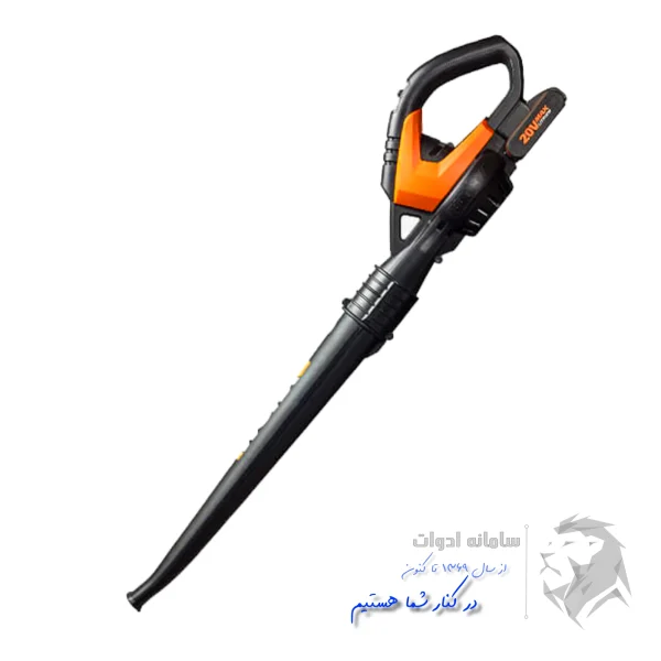 تصویر خزان روب شارژی و علف زن شارژی از روبرو