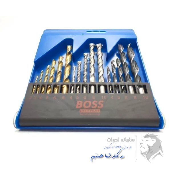 مجموعه 16 عددی مته چوب ، آهن و دیوار باس