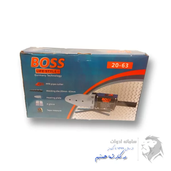 دستگاه اتو لوله کشی باس همراه راکت اضافه مدل 63-20