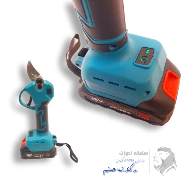 کیت قیچی شارژی و اره شارژی ۱۵ سانت باس مدل BSTWIN-3