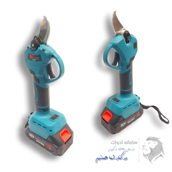 کیت قیچی شارژی و اره شارژی ۱۵ سانت باس مدل BSTWIN-3