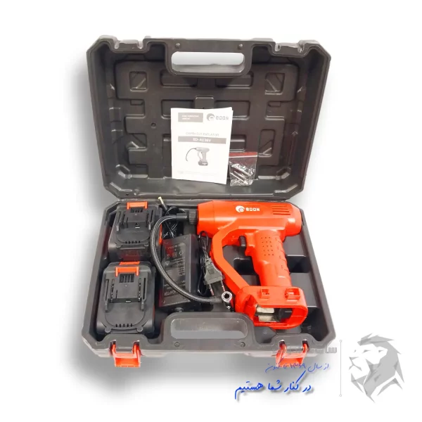 کمپرسور باد شارژی ادون (همراه 2عدد/باتری 36ولت) مدل AC-36V