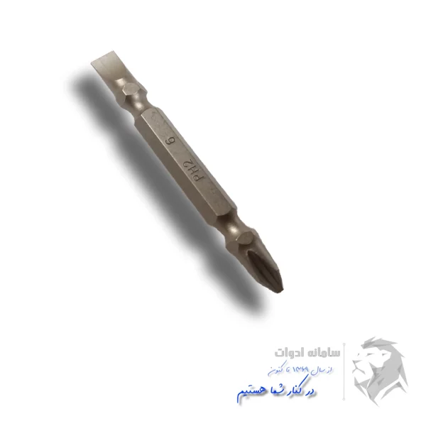 تصویر نوک پیچگوشتی همراه لوازم جانبی دریل شارژی توتال