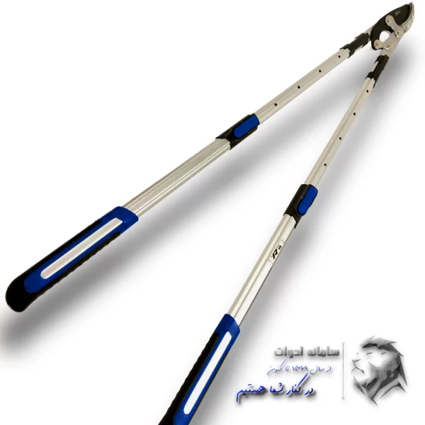 قیچی باغبانی دسته بلند(تلسکوپی) ژاپنی رنگ ابی
