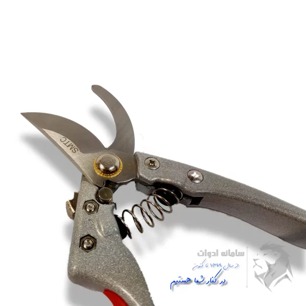 قیچی باغبانی S.M.T.C ژاپن هک شده با ضامن اتومات(210 m.m)