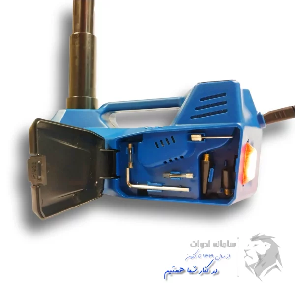 جایگاه قرار گرفتن انواع سوزن باد داخل کیت سه کاره جک و کمپرسور و بکس فندکی