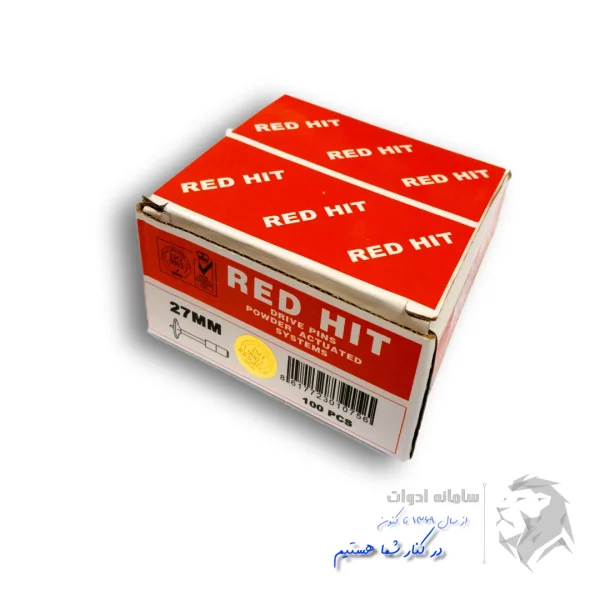 تصویر هولوگرام بسته تصویر هولوگرام ایزو 9001 روی بسته میخ و چاشنی سر خود رد هیت اصل
