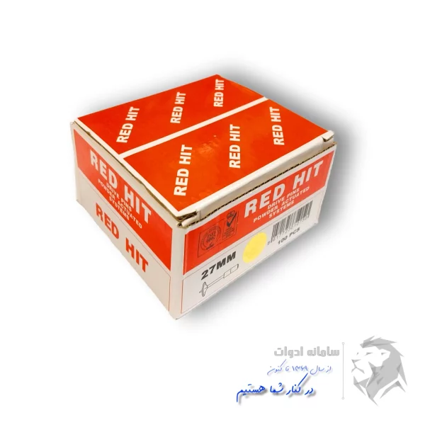 تصویر بسته میخ و چاشنی سر خود رد هیت اصل از بالا