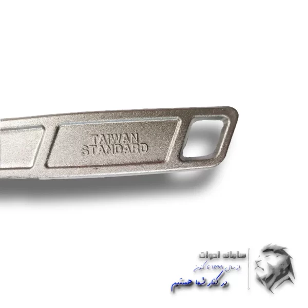 آچار فرانسه سایز 10 اینچ تایوانSMTC تصویر دسته و محل آویز