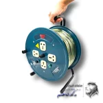سبد خرید 3 قرقره کابل برق سیار 50 متری باس تصویر معرفی