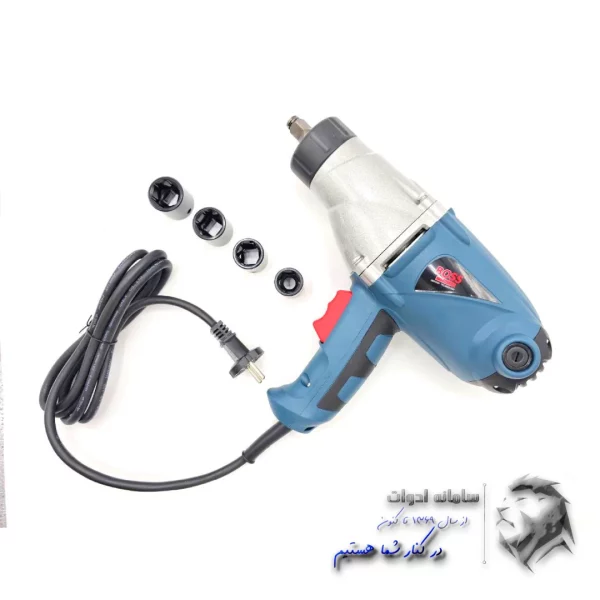 بکس برقی صنعتی گیربکسی باس از روبرو