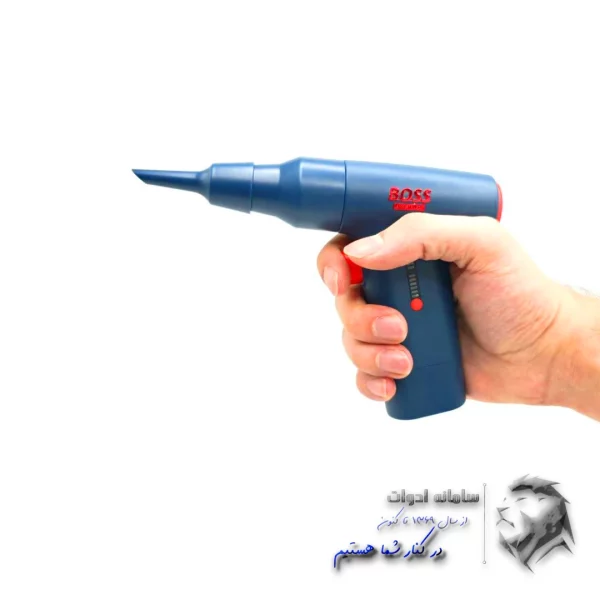 تصویر جت فن دستی شارژی باس در دست