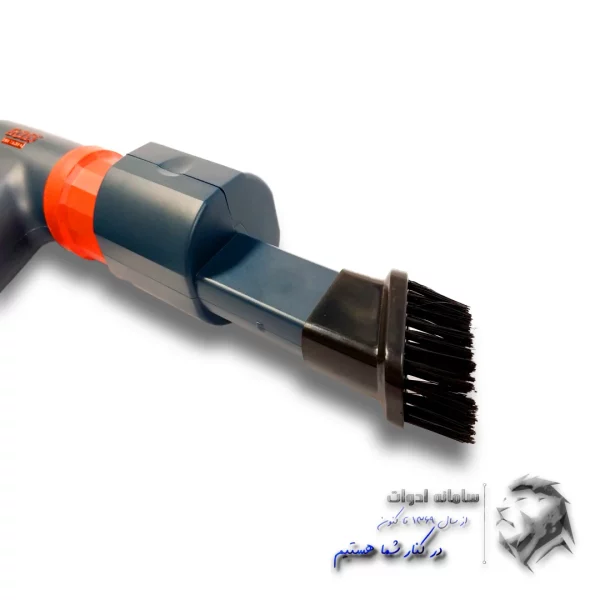 جت فن دستی شارژی باس | اتصال نازل مکنده و فرچه