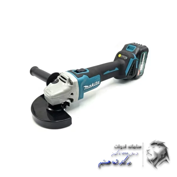 کیت دریل و مینی فرز شارژی ماکیتا تصویر سنگ فرز از روبرو