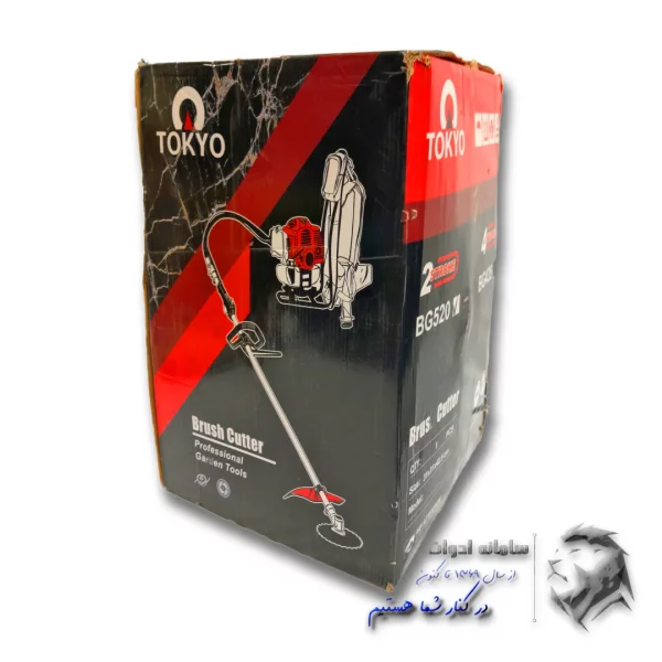 تصویر کارتن بسته بندی علف زن پشتی 2 زمانه توکیو زاویه 45