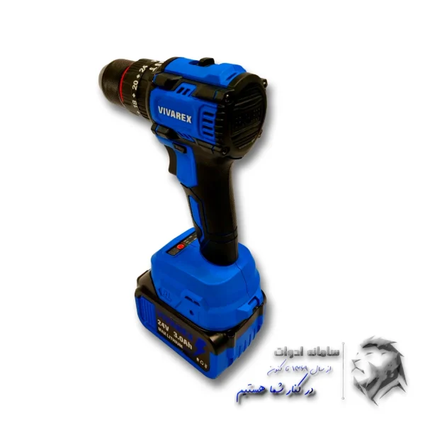 کیت 4 عددی براشلس دریل ،بتن کن ، بکس و فرز شارژی ویوارکس مدل VR-K004