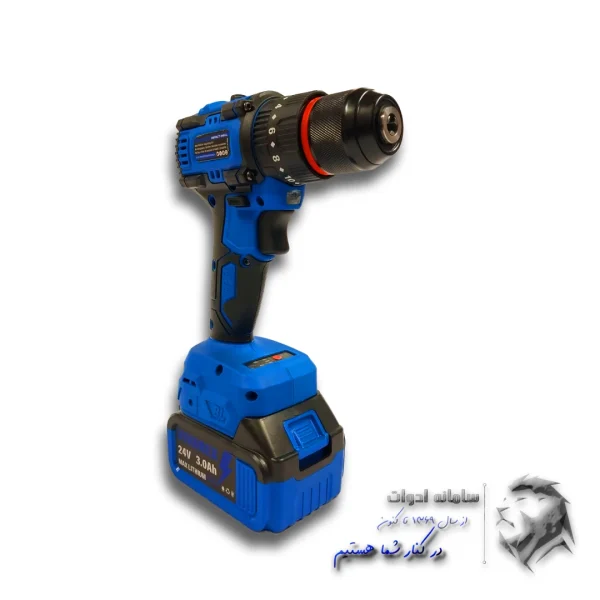 کیت 4 عددی براشلس دریل ،بتن کن ، بکس و فرز شارژی ویوارکس مدل VR-K004