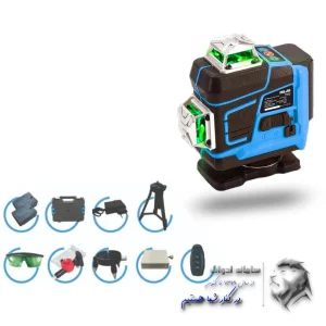 تراز لیزری 4 خط نور سبز پالاس تصویر معرفی