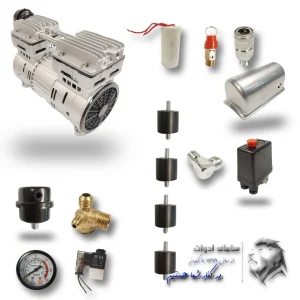 موتور کمپرسور باد بدون روغن 550 وات تصویر معرفی