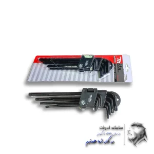 ست آچار آلن بلند میتا تصویر معرفی